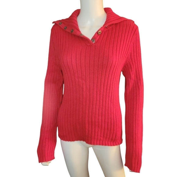 Nautica Sweater XL Red - Picture 1 of 3